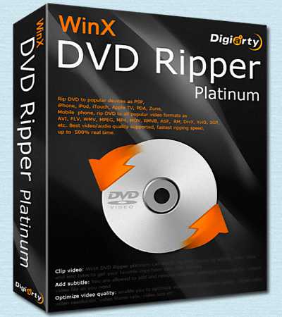 WinX DVD Ripper Platinum v7.0.0.95 Build 20130409 Final