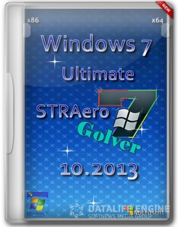 Windows 7 Ultimate SP1 32 bit+64 bit Golver (2013)